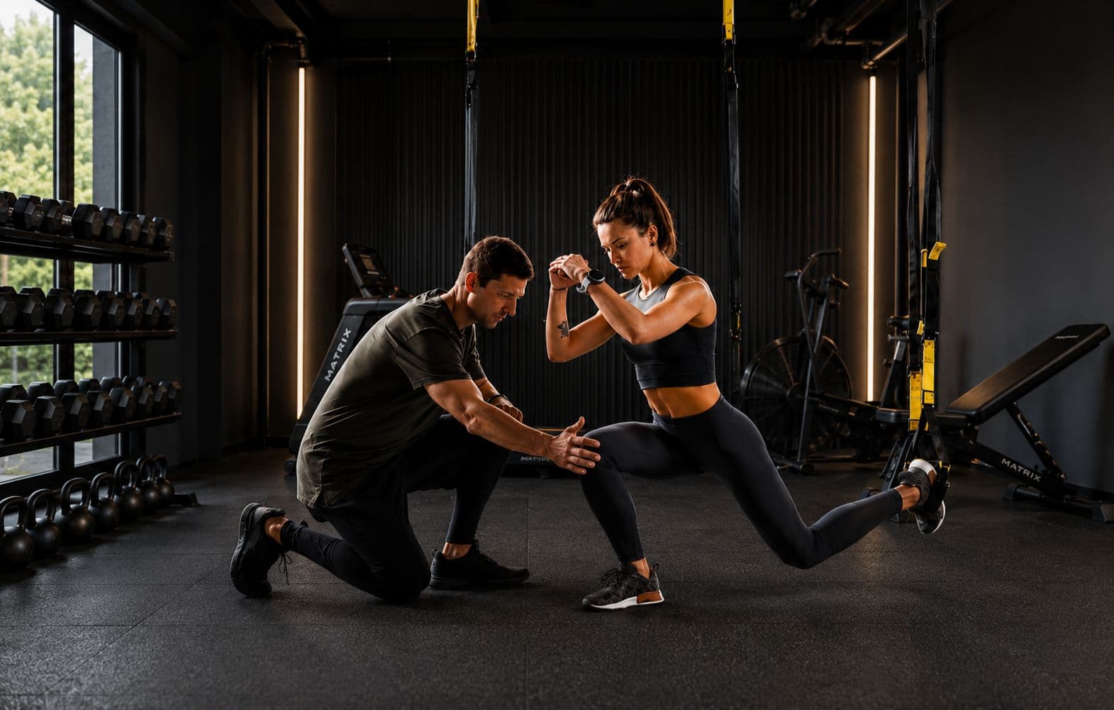 training-woman